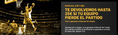 Oferta baloncesto Betfair