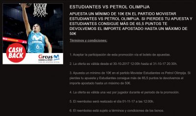 Circus, bookie oficial Movistar Estudiantes
