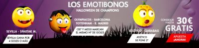 Promoción Champions League Halloween Suertia