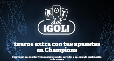 Gana 2€ más por apostar a la Champions