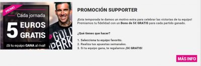 Promoción Supporter GoldenPark