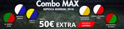 Promo Combo MAX Suertia repesca del Mundial