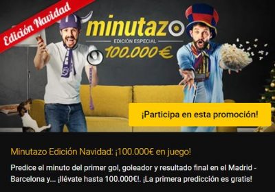 Promoción El Minutazo de Bwin