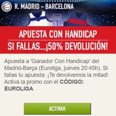 Promocion Euroliga Sportium