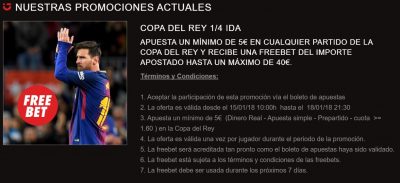 Promoción Copa del Rey Circus