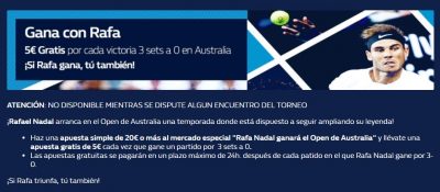Gana con Nadal en William Hill
