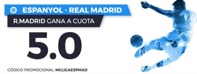 Aprovecha las cuotas más altas para los partidos del Real Madrid