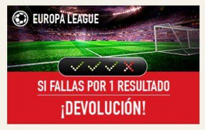 Reduce el riesgo en tus apuestas de Europa League con Sportium