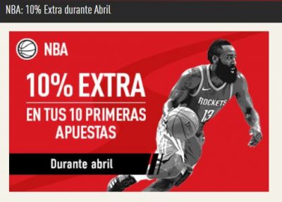 Promociones de apuestas NBA