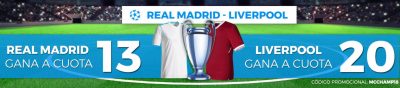 Mejores cuotas para el Real Madrid - Liverpool, en Pastón