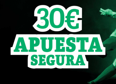 Llévate hasta 30€ en apuesta segura con PAF
