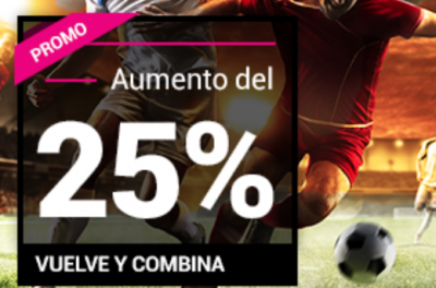 Promociones GoldePark Apuestas 'Vuelve y Combina'