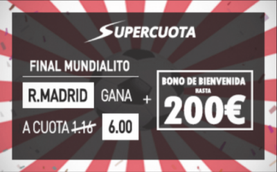 cuotas mejoradas: Apuestas especiales y Supercuota Sportium