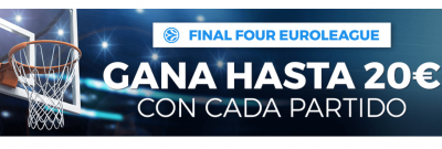 Promoción de apuestas a la Final Four de la Euroliga de Pastón