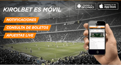 Características y funciones de la app de Kirolbet