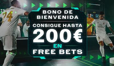 Bono Codere, bonificación de hasta 200 euros para nuevos jugadores.