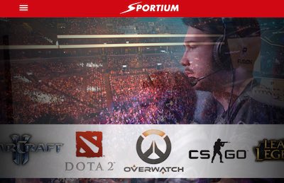 Opciones para apostar en los eSports en Sportium