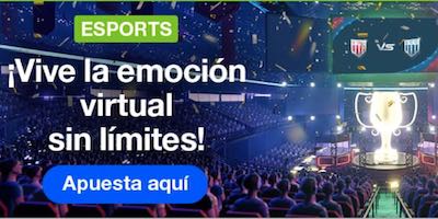 Oferta de apuestas en eSports en Codere