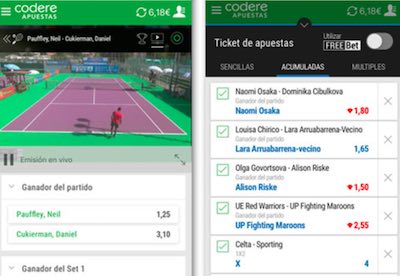 App de Codere para movil Android y iPhone