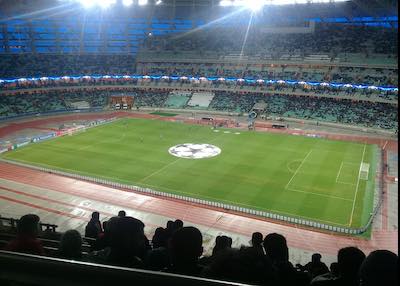 Bakú, sede de un partido de cuartos de final de la Euro 2021