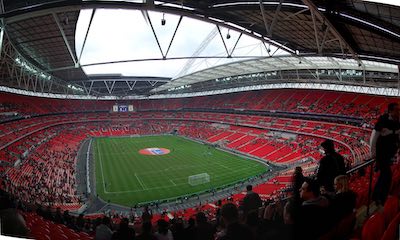 Estadio de Wembley de Londres, sede de la final de la Eurocopa de 2021