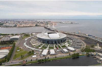 Estadio Krestovski, antiguo Zenit Arena de San Petersburgo 