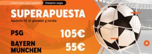Promoción Superapuesta PSG-Bayern