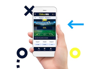 app de William Hill para movil android e iOS 