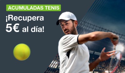 Recupera 5€ en tus apuestas acumuladas al Open USA con Codere