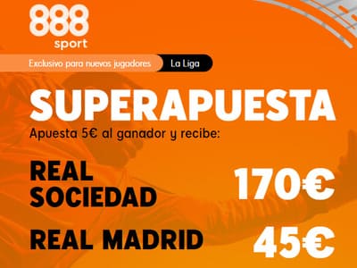 Super Cuotas al real sociedad vs real madrid LaLiga 2020-2021
