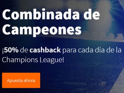 Consigue el Cashback de Betsson en tus apuestas Champions