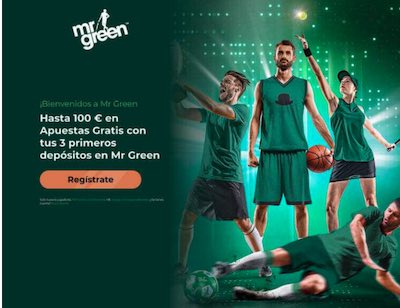 Mr Green, descubre el bono de apuestas para nuevos jugadores de España