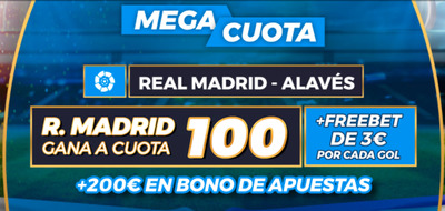Las mejores cuotas en el Real Madrid-Alaves con Pastón.es