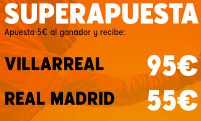 Super Apuestas en el Villarreal-Real Madrid