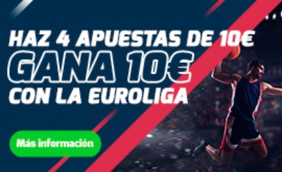 Gana 10 euros extra con apuestas a la Euroliga