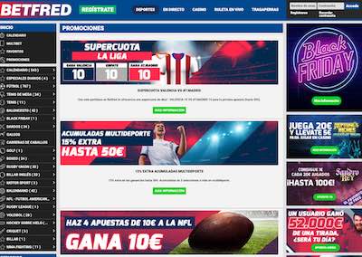 Betfred, una casa de apuestas con promociones de apuestas deportivas diarias