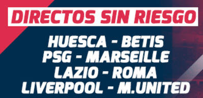 Haz tus apuestas en directo del Liverpool-Manchester United sin riesgo