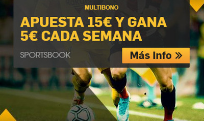 Promociones Betfair | Gana 5€ semanales con el Multibono