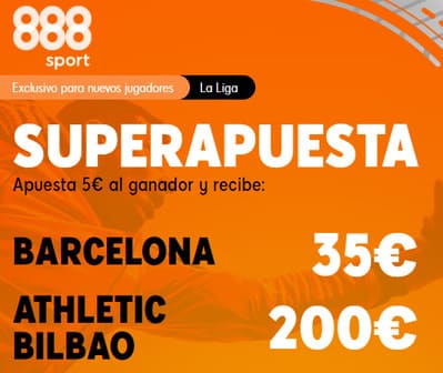 Haz tus Super Apuestas en el Barça-Athletic y gana 35€ o 200€