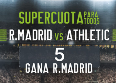 Haz tus apuestas en la Real Madrid-Ahtletic de la Supercopa con la Supercuota