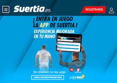 Descarga Suertia app en tus dispositivos iOS o Android