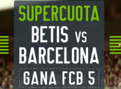 Apuesta con las mejores cuotas en el Betis Barcelona con Codere