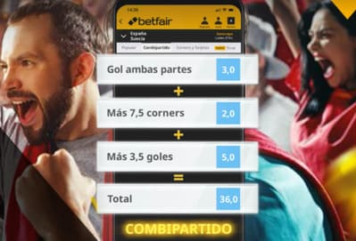 Aprovecha el combipartido en el Eslovaquia España para aumentar la cuota de tus apuestas