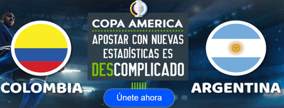 Para apostar en el Colombia Argentina Codere tiene un servicio de nuevas estadísticas con muchísimos datos