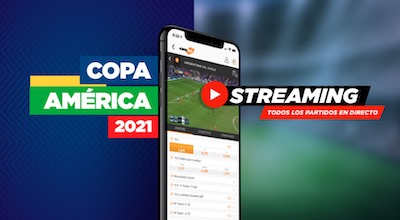 Kirolbet, el lugar donde ver la final y el resto de partidos de la Copa America 2021