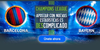Descubre las mejores cuotas especiales para el Barcelona Bayern en esta jornada de Champions