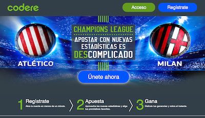 Cabecera para saber como apostar al Atletico vs Milan