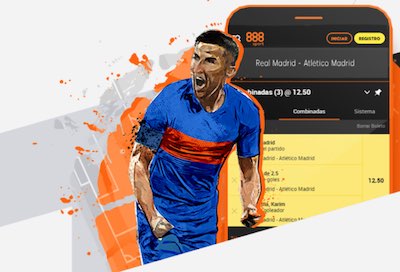 Super cuotas de apuestas en 888 sport al derbi entre Real Madrid y Atletico