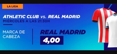 Apuestas athletic real madrid