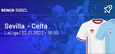 Las mejores cuotas al Sevilla vs Celta de LaLiga en Bonos de Casas de Apuestas